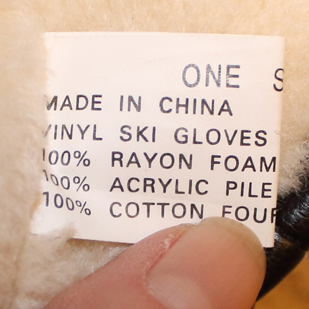 NIB MENS SKI GLOVES ONE SIZE - Picture 3 of 4